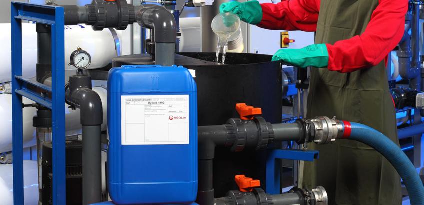 Veolia Water Technologies - Product - Hydrex™ Water Treatment Chemicals